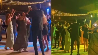 Sinem Kobal ve Kenan İmirzalıoğlu'ndan düğünde "Erik Dalı" performansı
