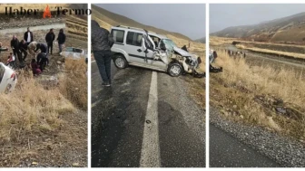 Muş-Bulanık yolunda zincirleme Trafik Kazası: 1 Ölü, 2 Yaralı