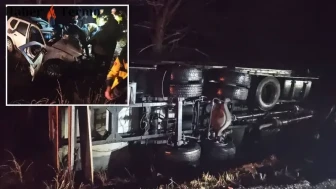 Afyonkarahisar Dinar'da Feci Kaza: Otomobil Sürücüsü Hayatını Kaybetti