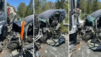 Kıbrıs Girne Dağyolu’nda korkutan kaza: 2 kişi yaralandı!