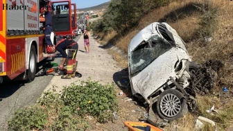Balıkesir-Edremit Yolu E.E. ve O.T. Kaza Geçirdi 2 Yaralı
