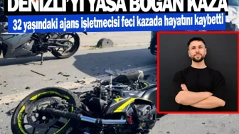 Denizli'de Motosiklet Kazası: Minibüsün Çarptığı Ceyhun Aydoğan Hayatını Kaybetti