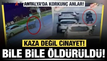 Antalya'da Trafik Cinayeti: Motosikletliye Kasten Çarpan Sürücü Tutuklandı