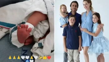 Wilma Elles Anne Oldu: "Leon Mirza" İsimli Oğlunu Kucağına Aldı!