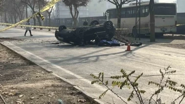 Konya'da Takla Atan Otomobilde 14 Yaşındaki  Öldü