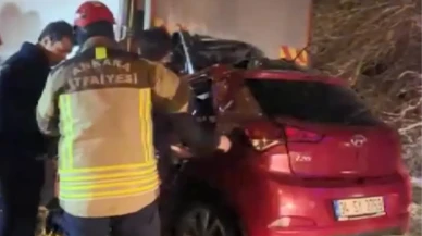 Ankara'da Tır ile Kaza Yapan Otomobilin Sürücüsü Yaşamını Yitirdi!