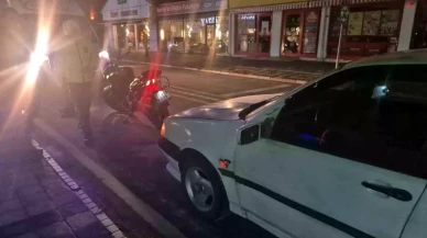 Bartın'da meydana gelen felaket motosiklet-otomobil kazası!
