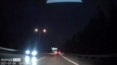 Bursa'da Ters Yönde Giden Araç, Faciayı Son Anda Önledi!
