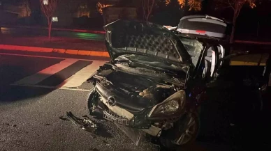 Gebze'de Trafik Kazasında Araç Takla Attı, 4 Kişi Yaralandı!