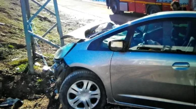 Gölbaşı'nda Meydana Gelen Trafik Kazasında Bir Kişi Yaralandı!