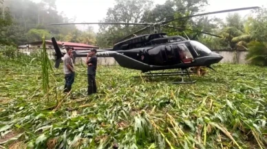 Honduras Devlet Başkanı'nın Helikopteri Acil İniş Yaptı!
