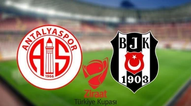 Antalyaspor-Beşiktaş Türkiye Kupası Maçı'nın İlk 11'leri Açıklandı!