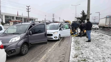İnegöl'de Meydana Gelen Zincirleme Kaza Sonucunda 4 Kişi Yaralandı!