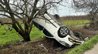 İznik'te Yağmurlu Havada Meydana Gelen Trafik Kazası!