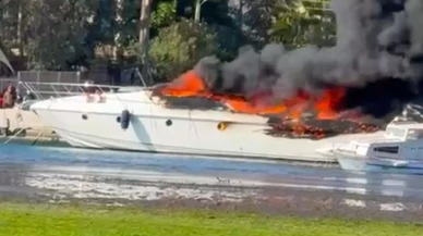Marmaris'te 'Nefes 16' İsimli Motoryatta Yangın Çıktı!