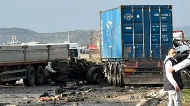 İzmir Menemen'de Tır Kaza Yaptı: Bir Ölü, Bir Yaralı!