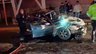 Şanlıurfa'da üst geçidin ayağına çarpan sürücü Ekrem Şavur öldü!