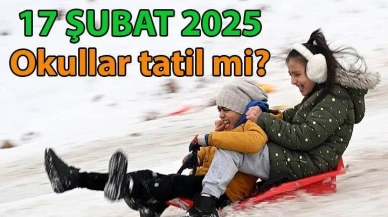 Okullar tatil mi 17 şubat? Hangi il ve ilçelerde okullar tatil edildi? İşte yarın kar tatili olan il ve ilçeler...