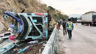 Tayland'da Freni tutmayan otobüs faciaya neden oldu: 18 ölü, 31 yaralı