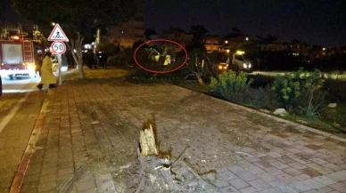 Antalya'da Polis Memuru Yasin T.'nin Kullandığı Otomobil Kaza Geçirdi