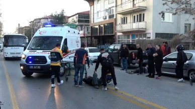 Denizli'de Motosiklet Kaza Geçirdi: İki Kişi Yaralandı