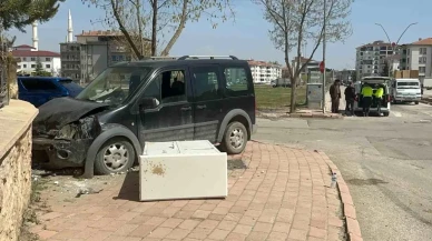 Elazığ'da meydana gelen trafik kazasında 1 kişi yaralandı!