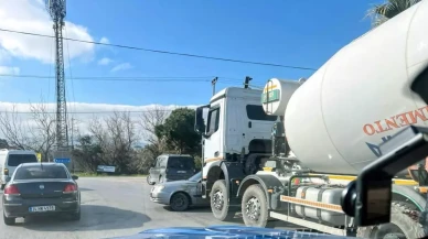 Erdek'te Beton Mikseriyle Meydana Gelen Felaket Trafik Kazası!