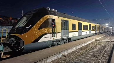 Gaziantep'e Yerli Elektrikli Tren Setleri Ulaştı