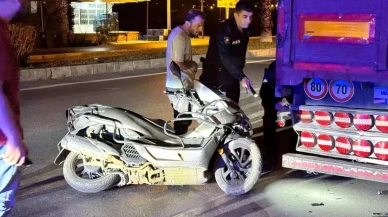 Antalya Gazipaşa'da Motosiklet Felaket Şekilde Tıra Çarptı!