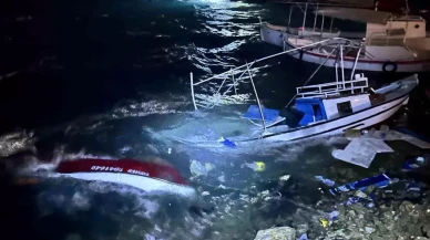 Hatay'da Fırtına, 3 Tekneyi Batırdı