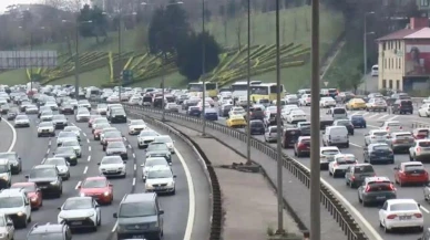 İstanbul'da Ramazan Bayramı'nın birinci günü trafik yoğunluğu arttı!