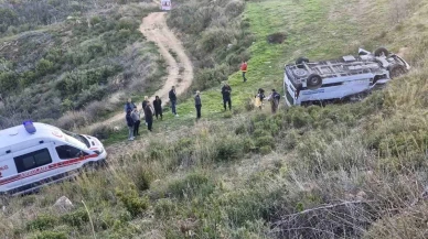 Milas'ta Diyaliz Aracı Uçuruma Yuvarlandı: 1 Ölü, 5 Yaralı!