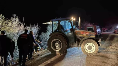 Tokat'ta Uçuruma Yuvarlanan Traktörün Sürücüsü Hayatını Kaybetti