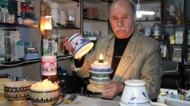 Tuz Lambalarıyla Sanat Yaratan Usta