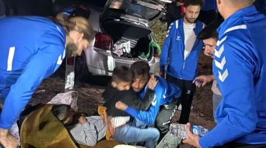 Erciyes 38 FK Kafilesi Kazada Yaralılara Yardım Etti!