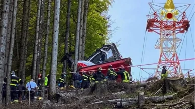 Teleferik kabini kaza sonucu düştü, 4 kişi hayatını kaybetti!