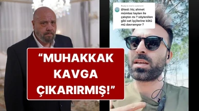 Kızılcık Şerbeti'nin Apo'su Ahmet Mümtaz Taylan Sette Kötü mü Davranıyor?