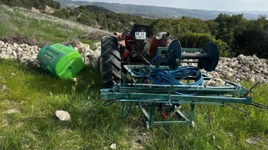 Uşak'ta meydana gelen traktör kazasında bir kişi ağır yaralandı!