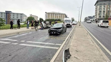Beylikdüzü'nde Meydana Gelen Trafik Kazasında 4 Kişi Yaralandı!
