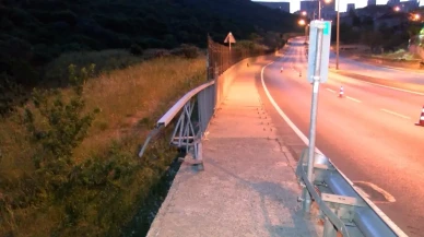 Maltepe'de Bir Araç Gölete Uçtu ve Büyük Kaza Oldu!