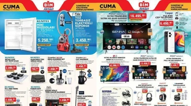 BİM Market'in 9 Mayıs Cuma aktüel kataloğunda Sürpriz Ürünler Raflarda