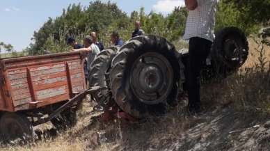 Edirne'de Traktör Devrildi, Sürücü Mümin Ali Pekel Hayatını Kaybetti!