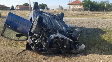 Konya Kulu'da trafik kazası: Osman Tuhral ile Yaşar Tuhral Yaralandı!