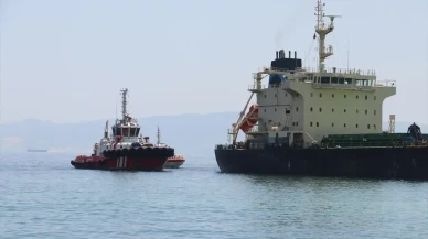 Tekirdağ Şarköy'de Karaya Oturan Gemiye Kurtarma Çalışması!