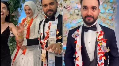 Kadir Ezildi'nin görkemli düğününde adeta altın yağdı!