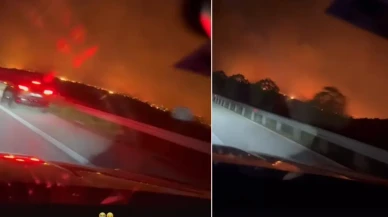 Şarkıcı Yaşar İpek, Çeşme'deki yangında alevlerin ortasında kaldı!