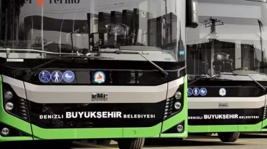 Denizli'de Yeni Otobüs Hattı 1 Aralık'ta Hizmete Giriyor
