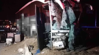 Denizli'de Otobüs Minibüs Kazası: 1 Ölü 13 Yaralı