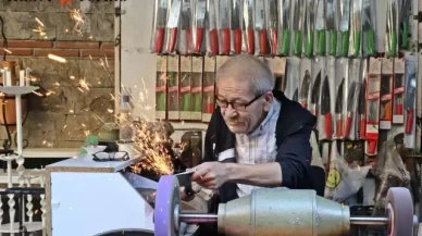 7. Kuşak Bıçak Ustası 60 Bin TL'ye Çırak Bulamıyor