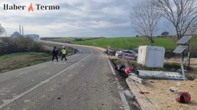 Tekirdağ'da Motosiklet Kazası: 20 Yaşındaki  Hayatını Kaybetti